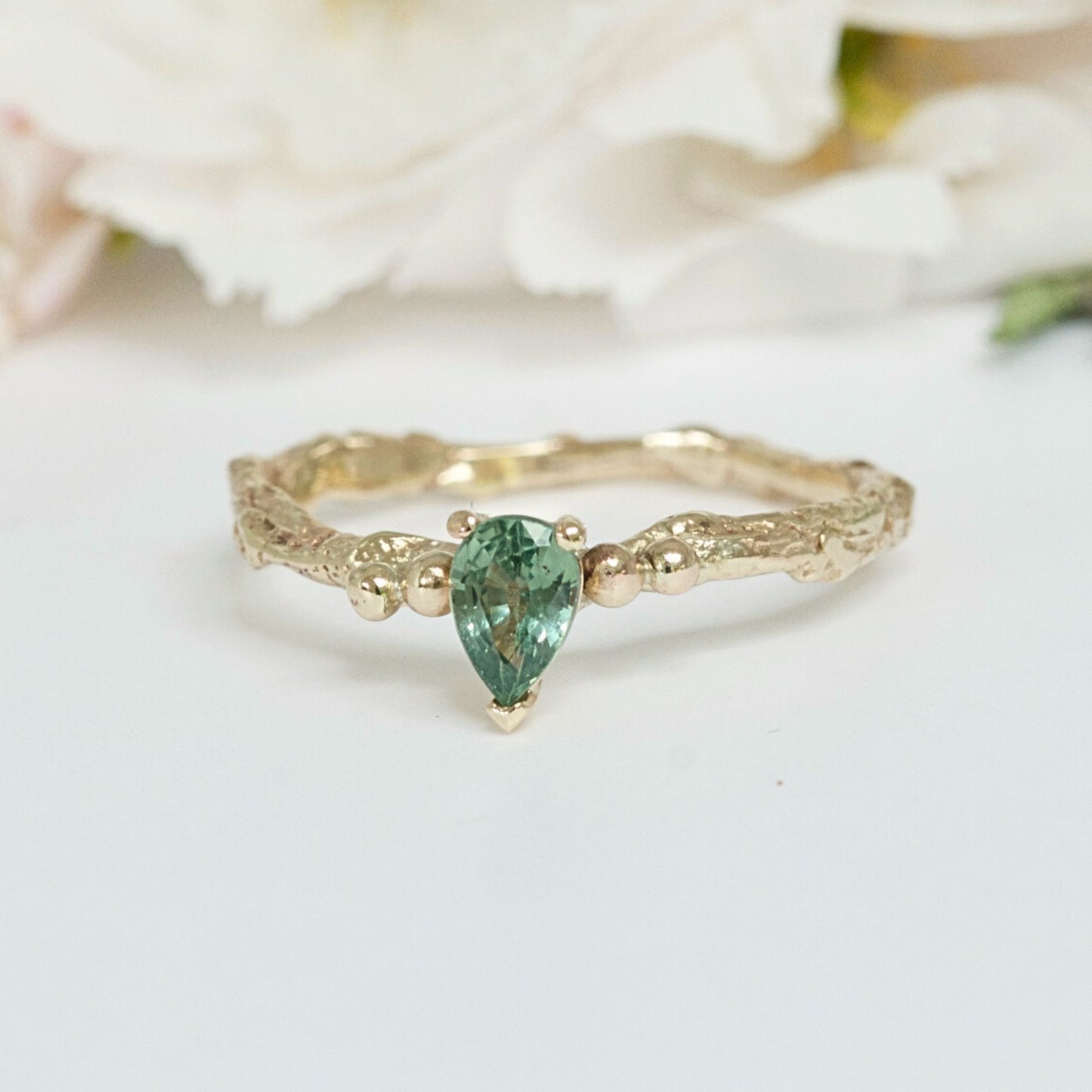 pear engagement ring