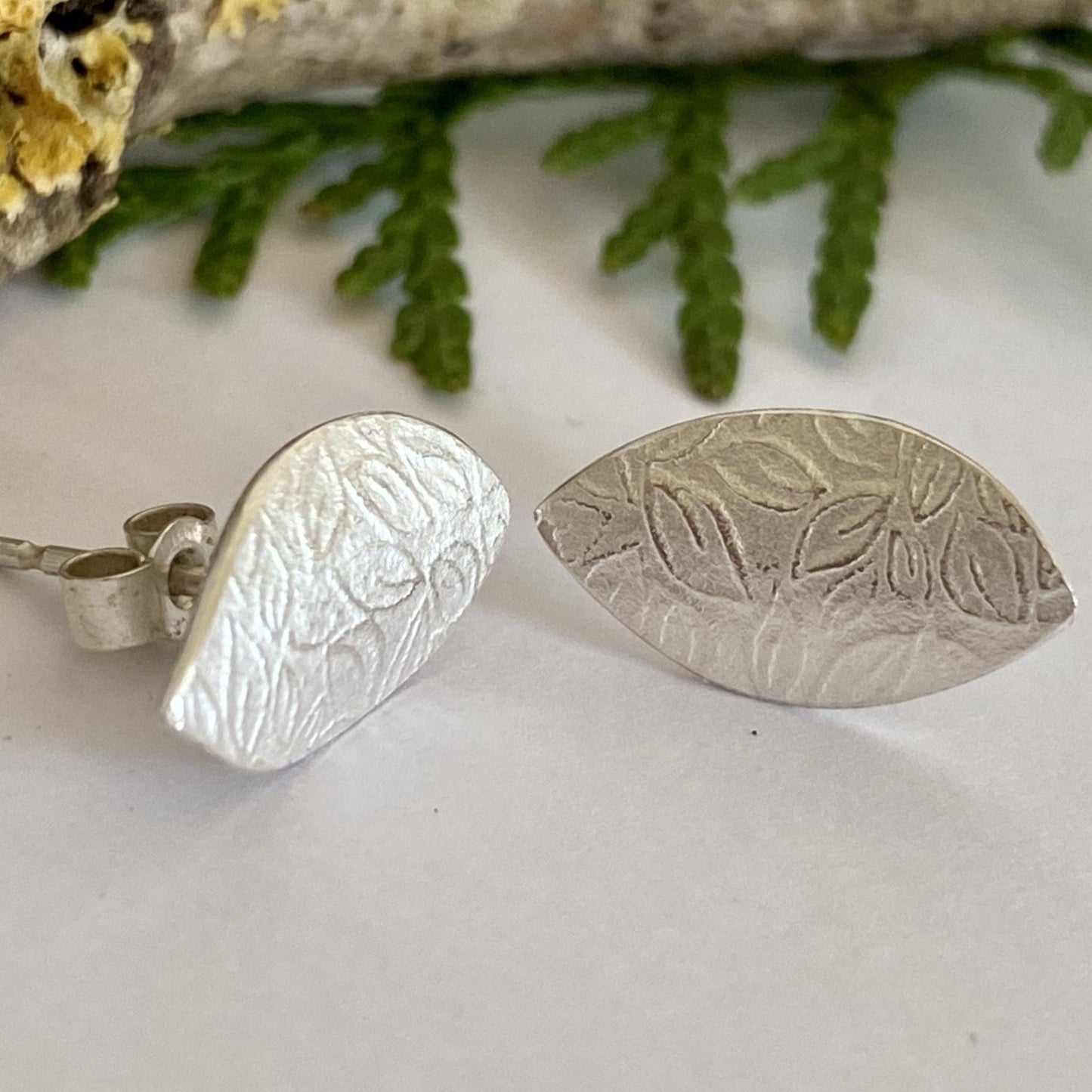 Leaf Stud Earrings