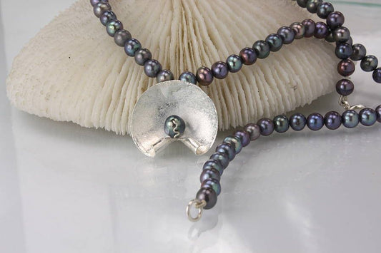 Silver and Freshwater Pearl Necklace
