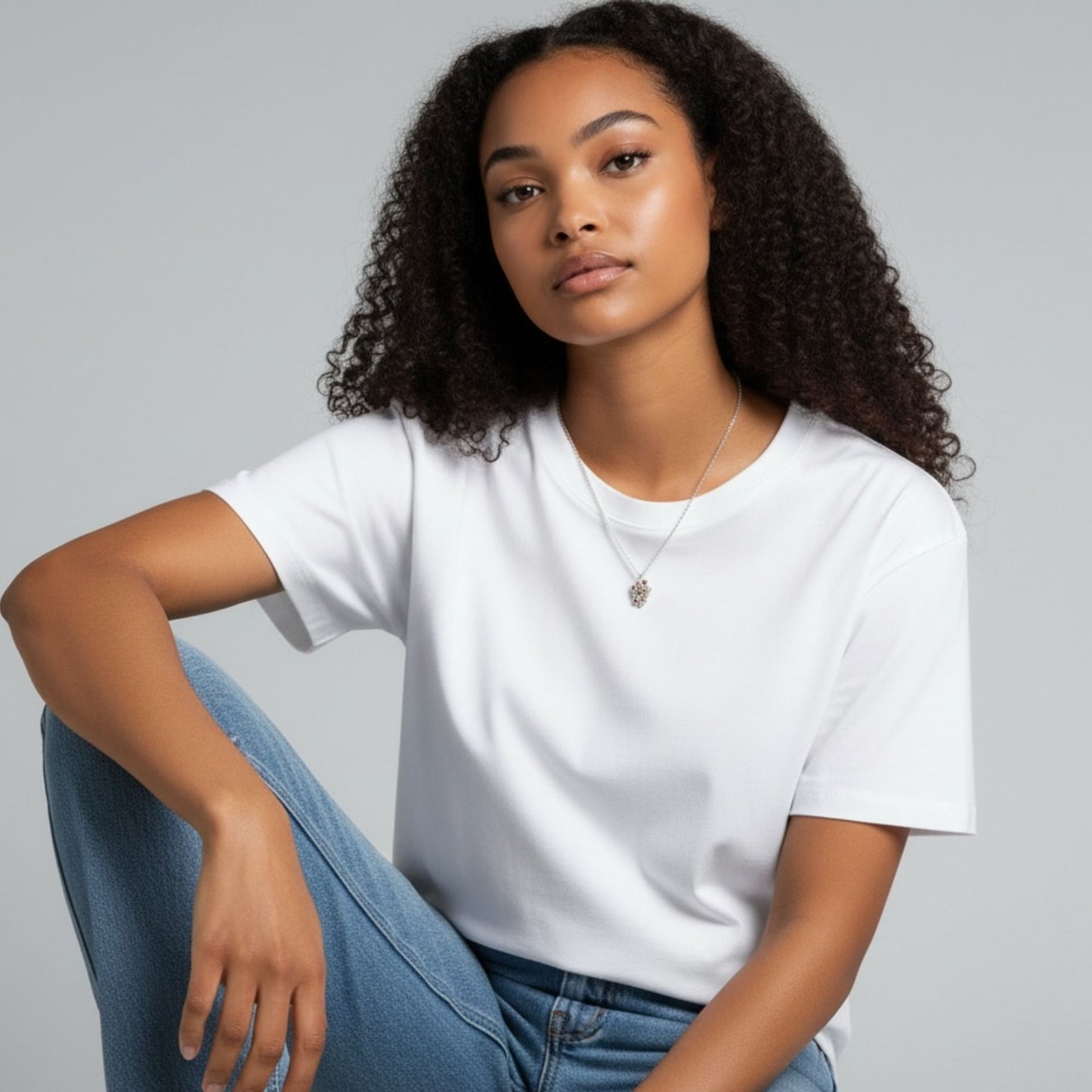 Bubble Gemstone Pendant, Silver and 18ct Gold Bubble Necklace