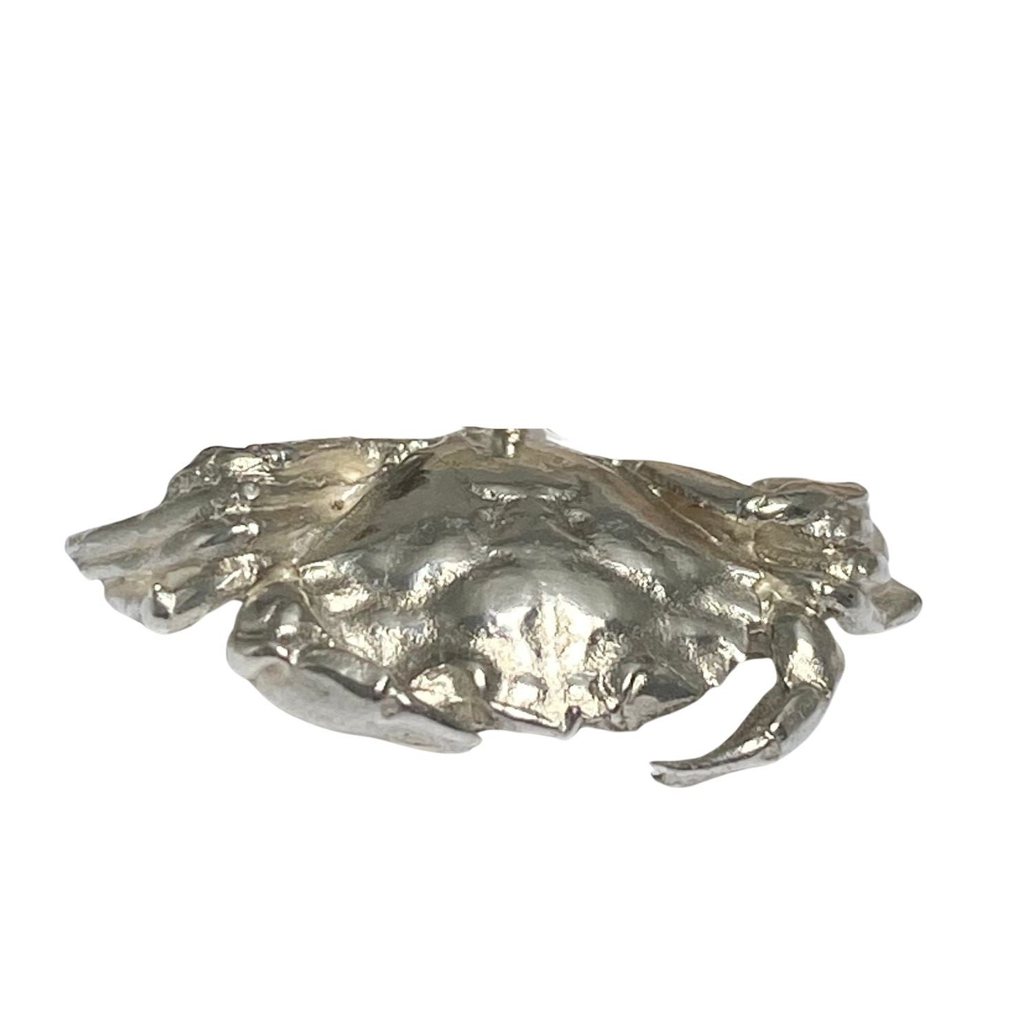 cast in silver crab
