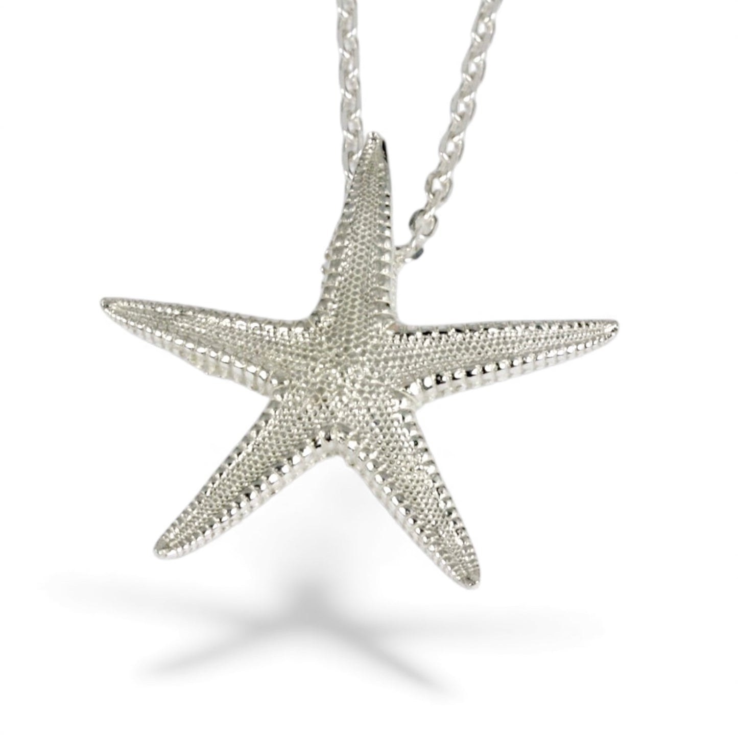 Sterling Silver Starfish Necklace