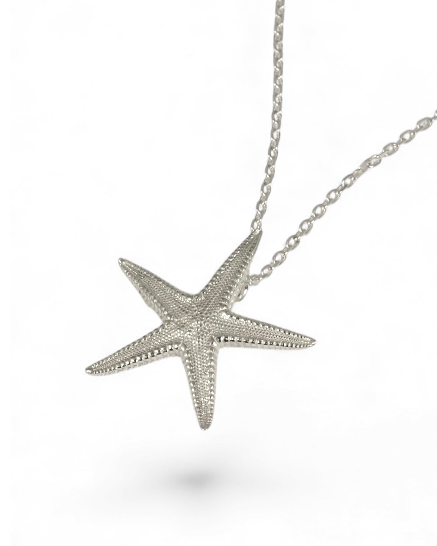 Sterling Silver Starfish Necklace