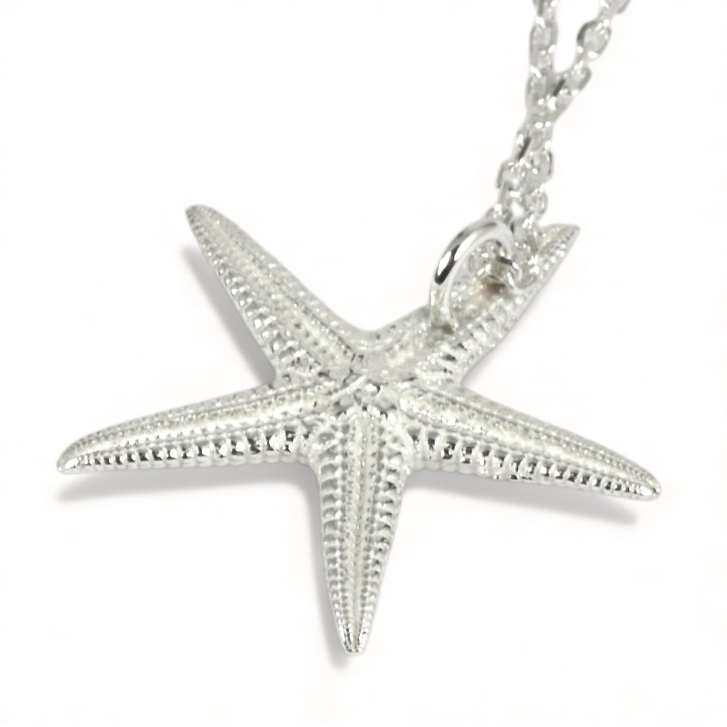 Sterling Silver Starfish Necklace
