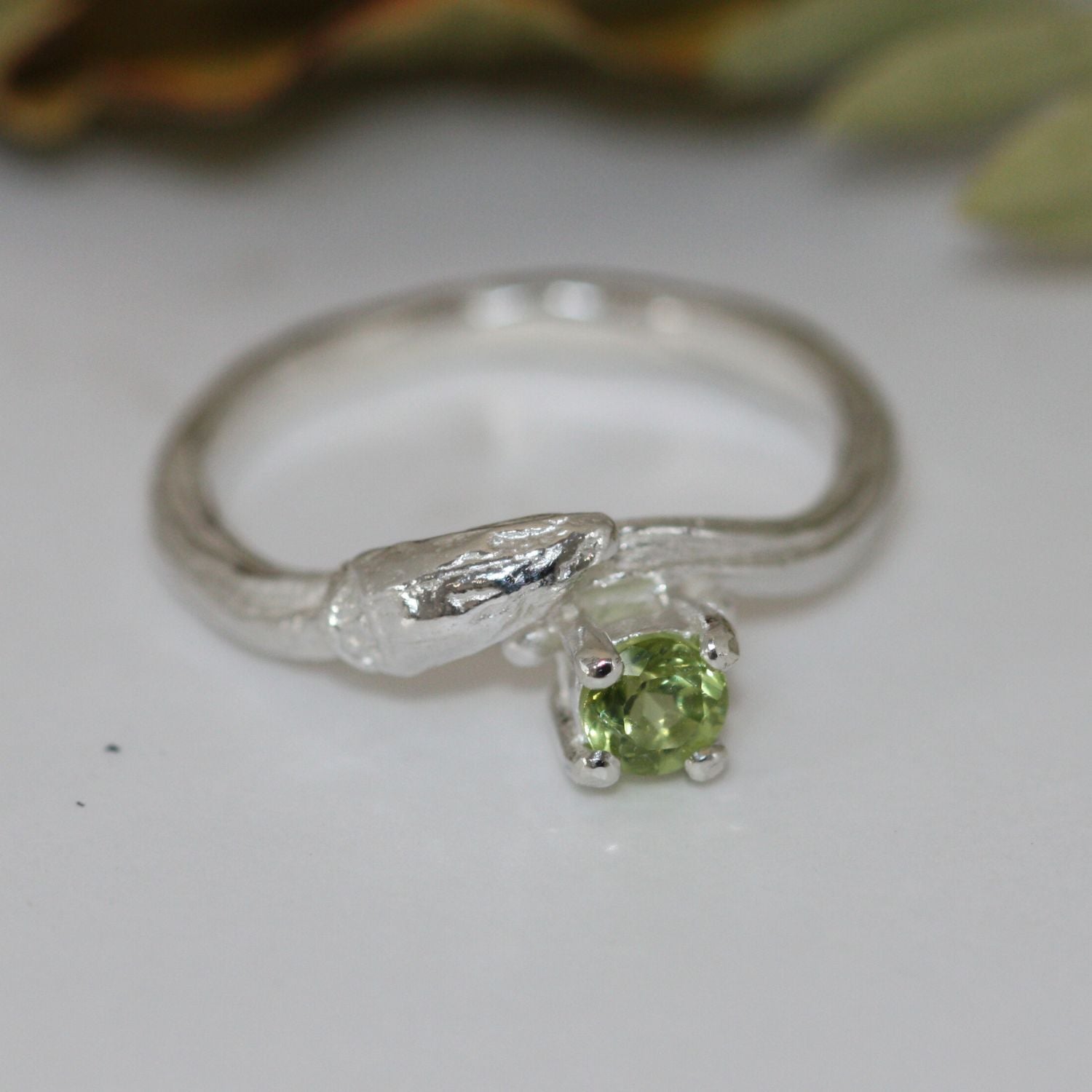 Peridot Nature Ring