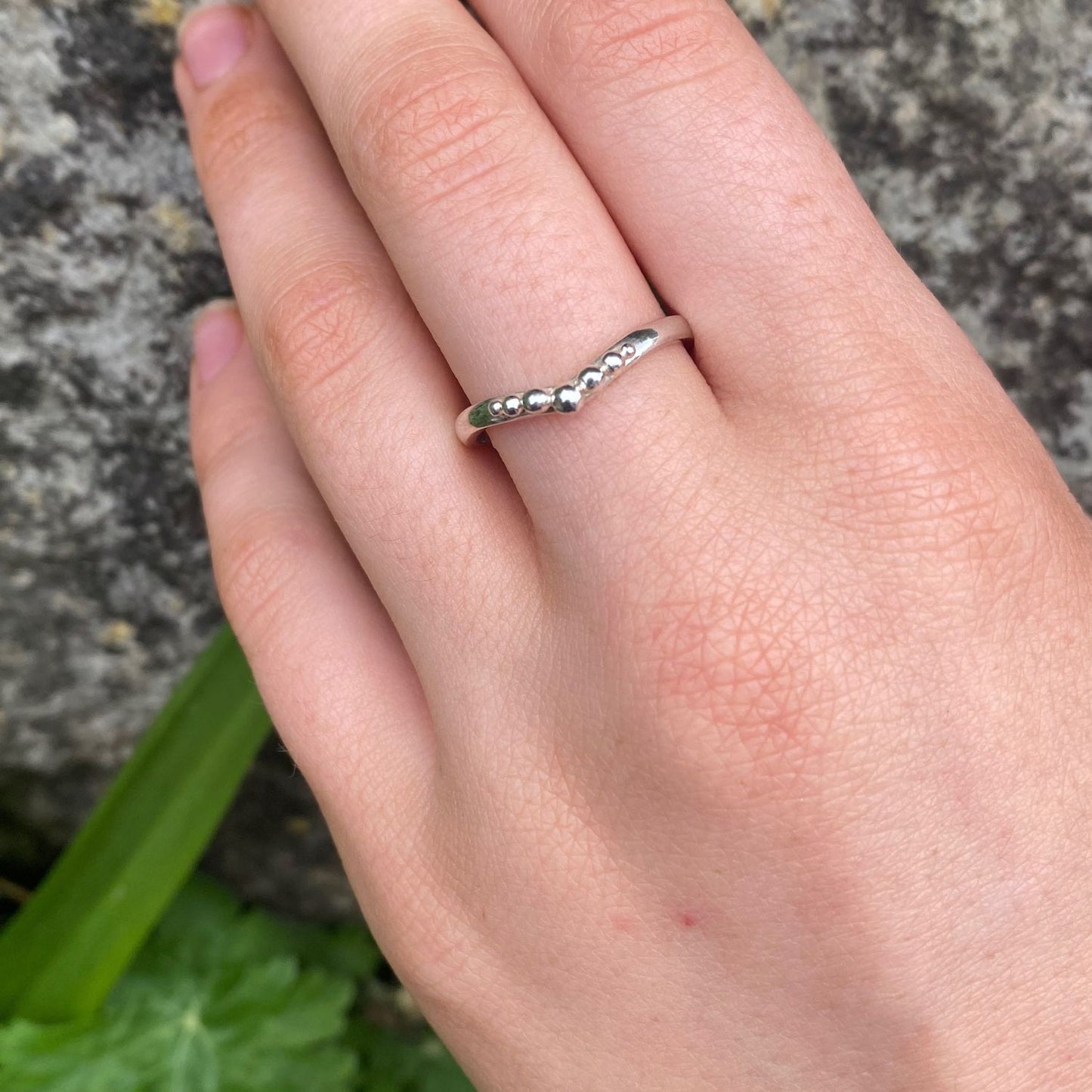 Beaded Fairie Tiara Ring