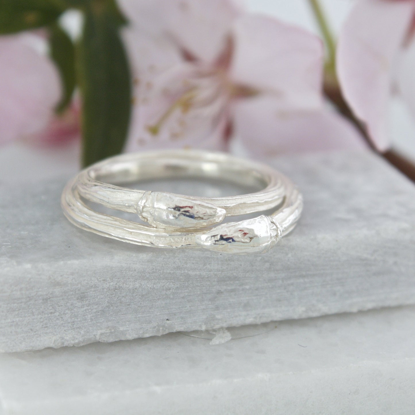 Sterling Silver Willow Twig Ring