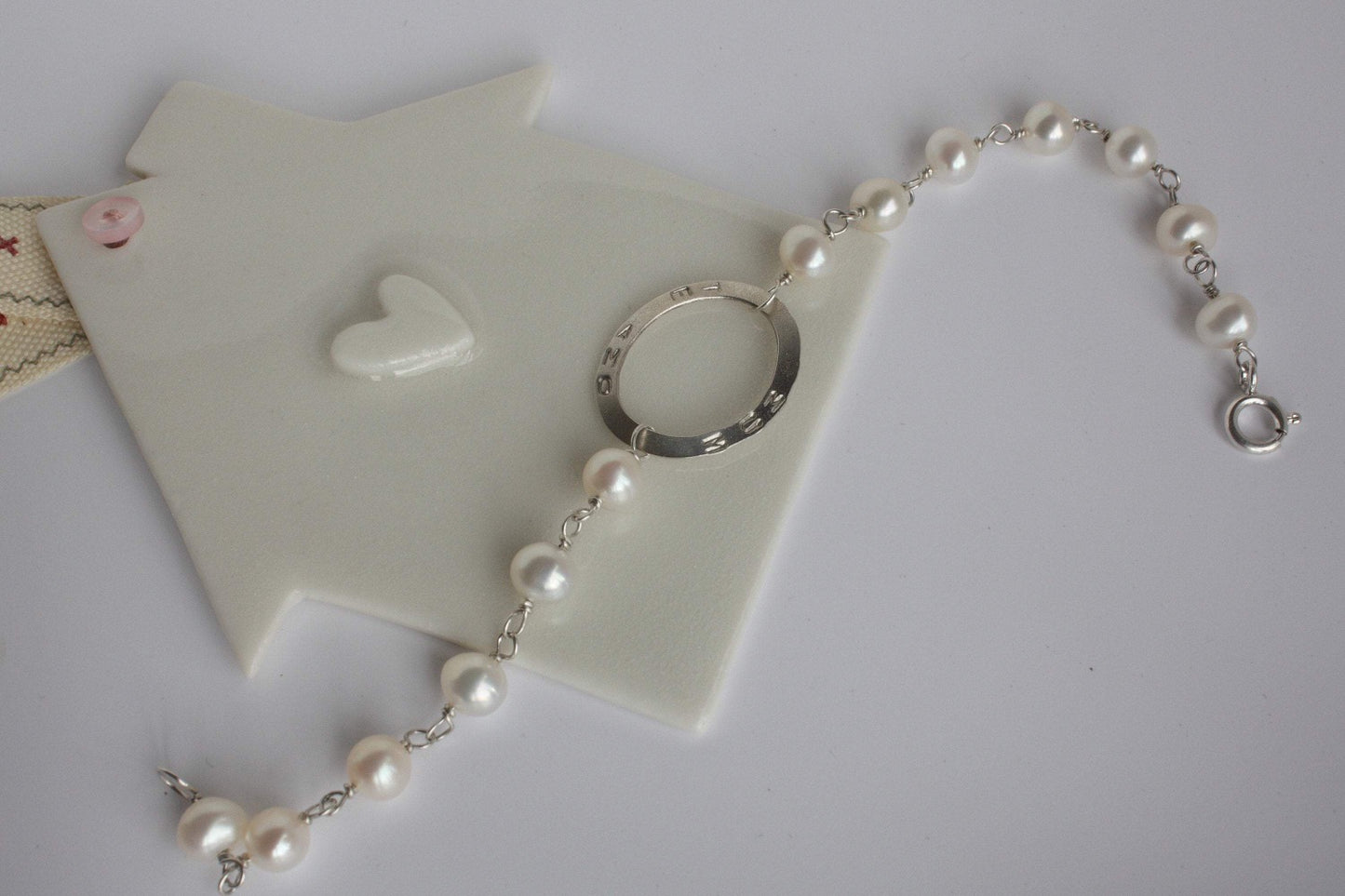 Personalised Pearl Bracelet