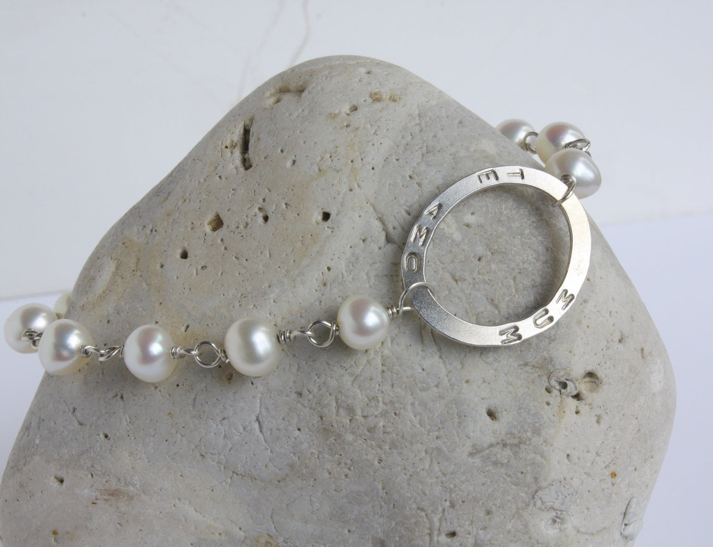 Personalised Pearl Bracelet