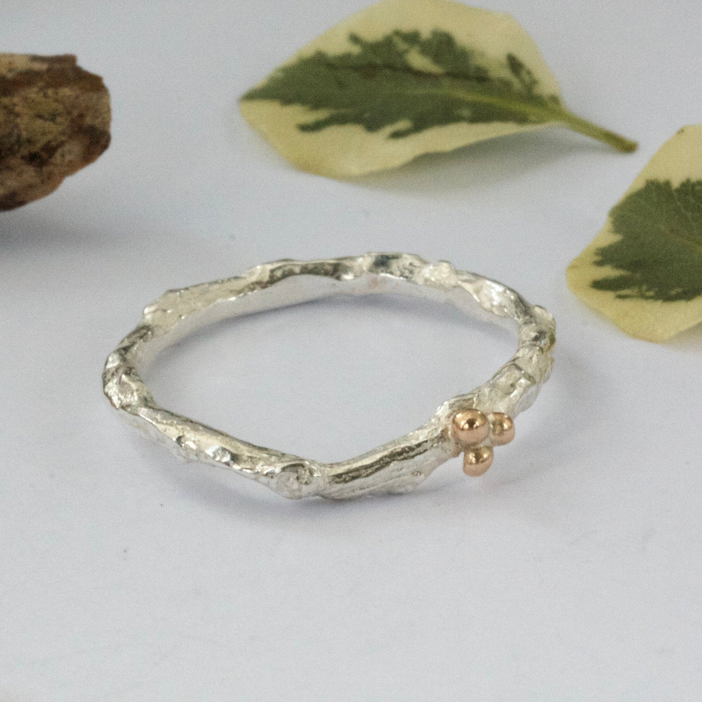 delicate alternative wedding ring