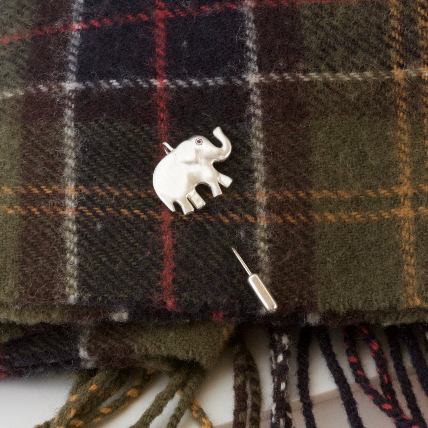 lucky elephant pin