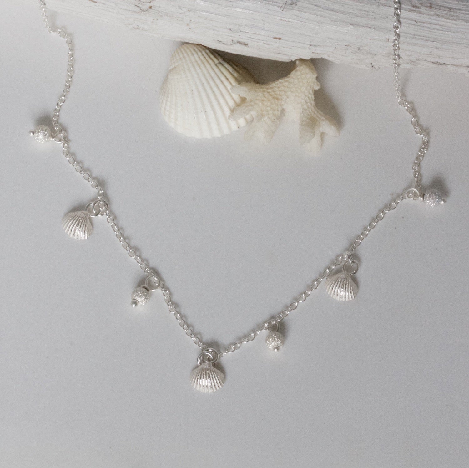 silver layering necklace