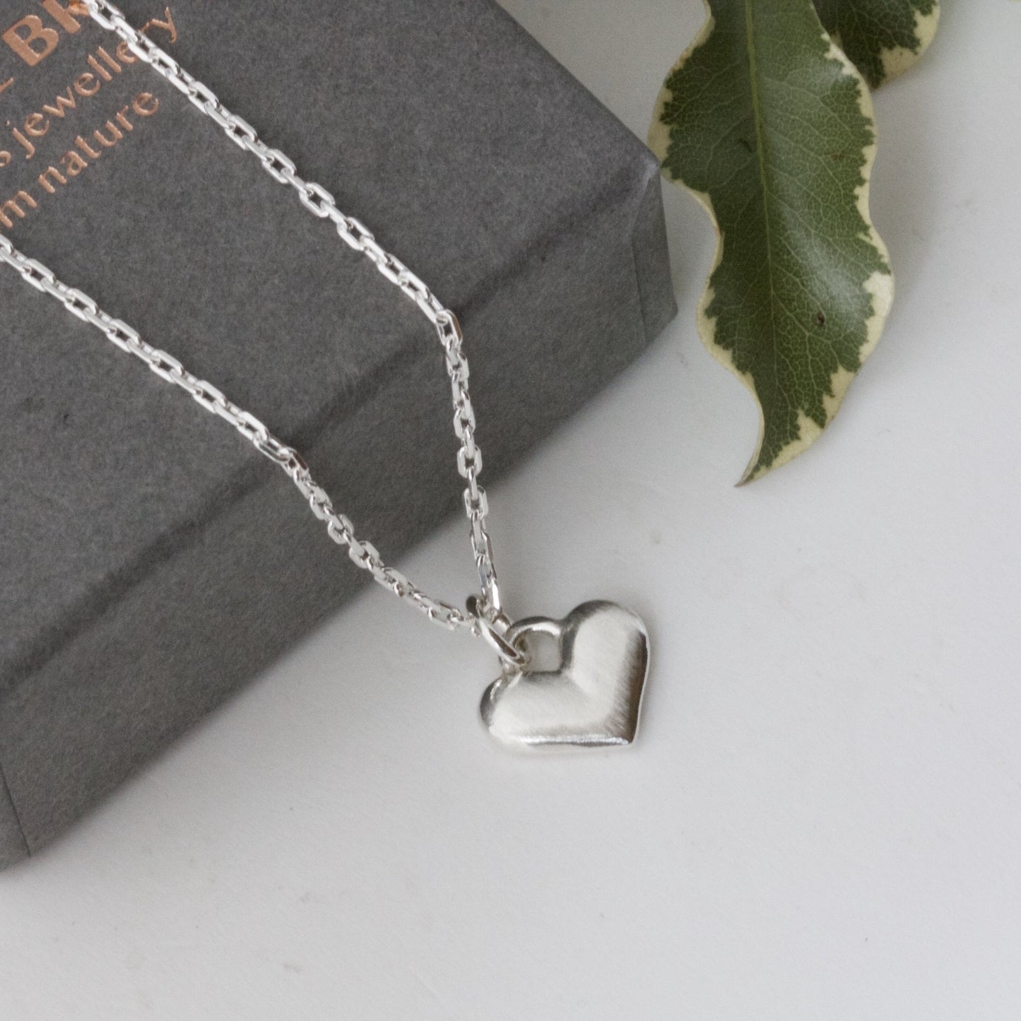 Silver Love Heart Necklace