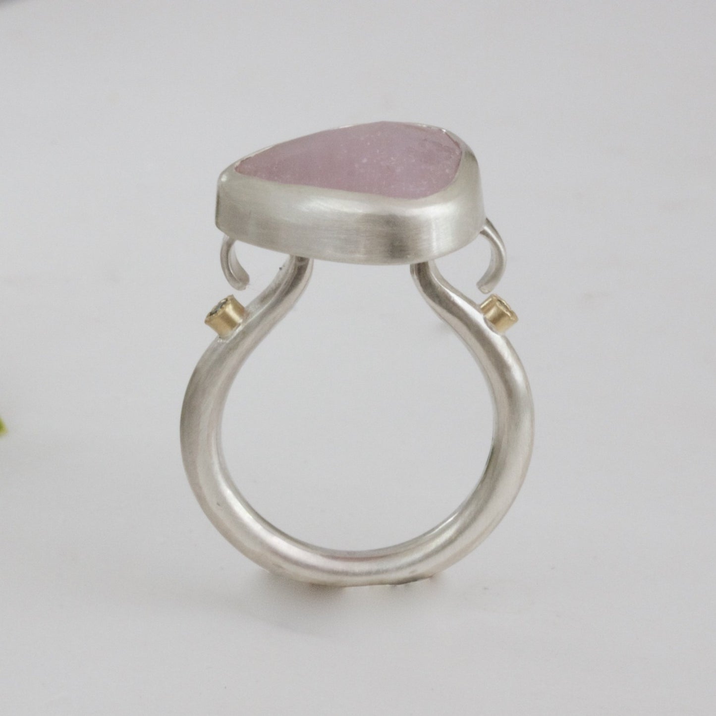 Sculptural Modern Sapphire Ring